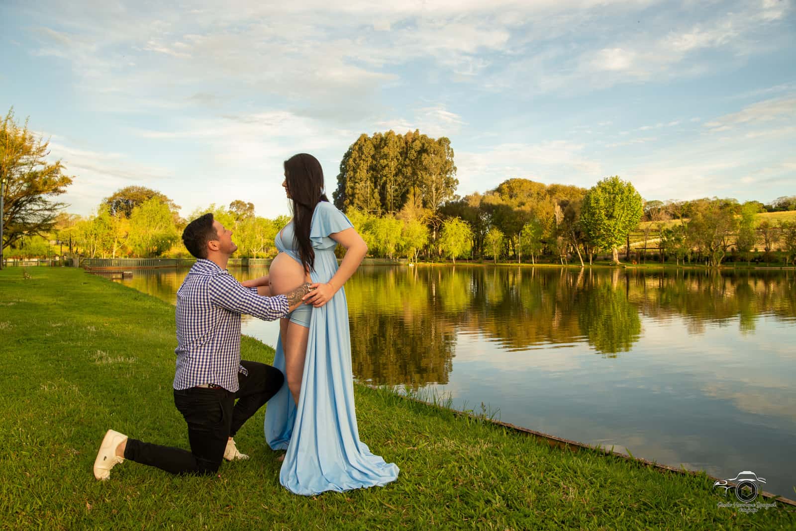 Ensaio gestante de Gustavo fotografado em Ibiaçá — fotografia 7