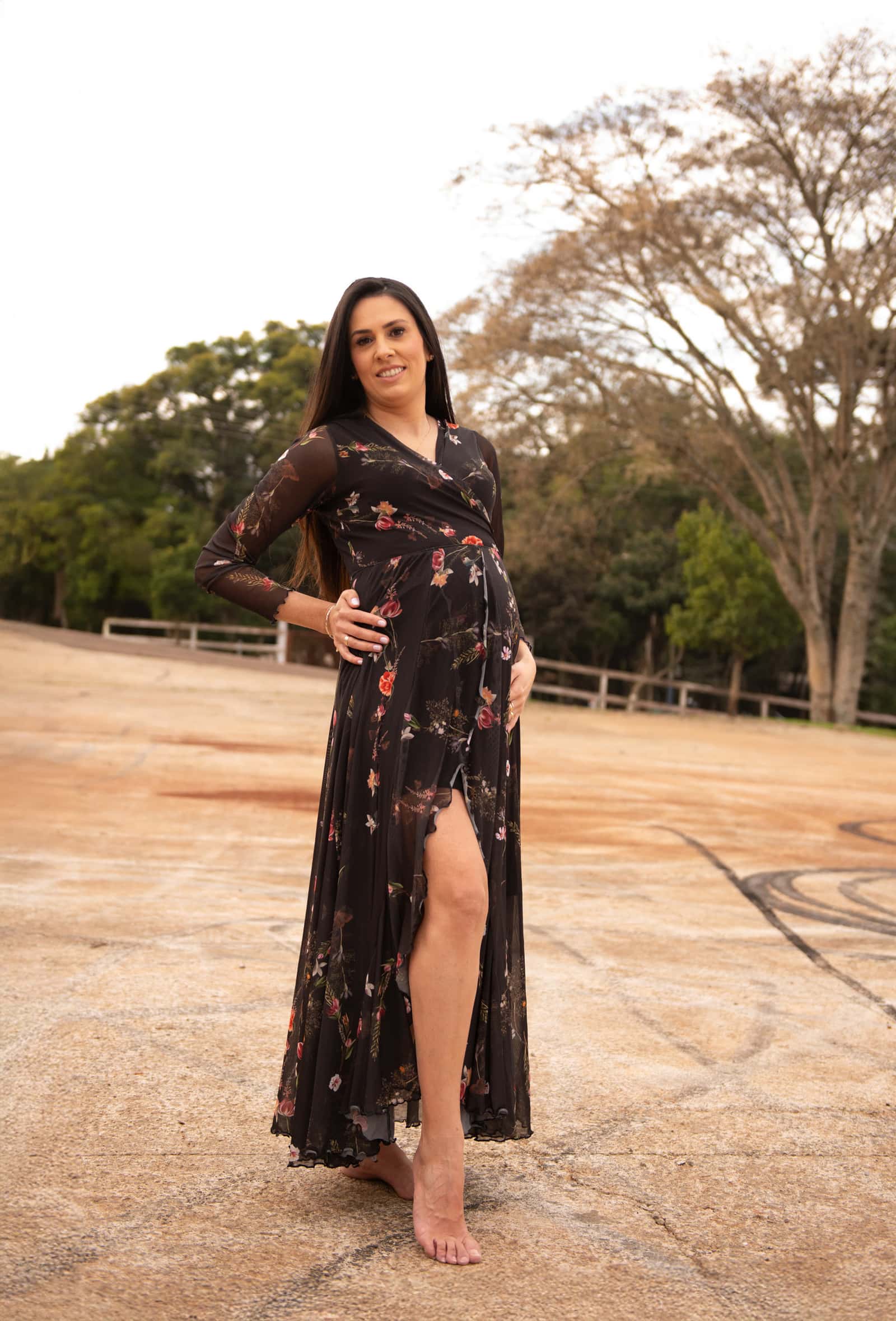 Ensaio gestante Gestação de Maria Luiza fotografado em Tapejara — fotografia 9
