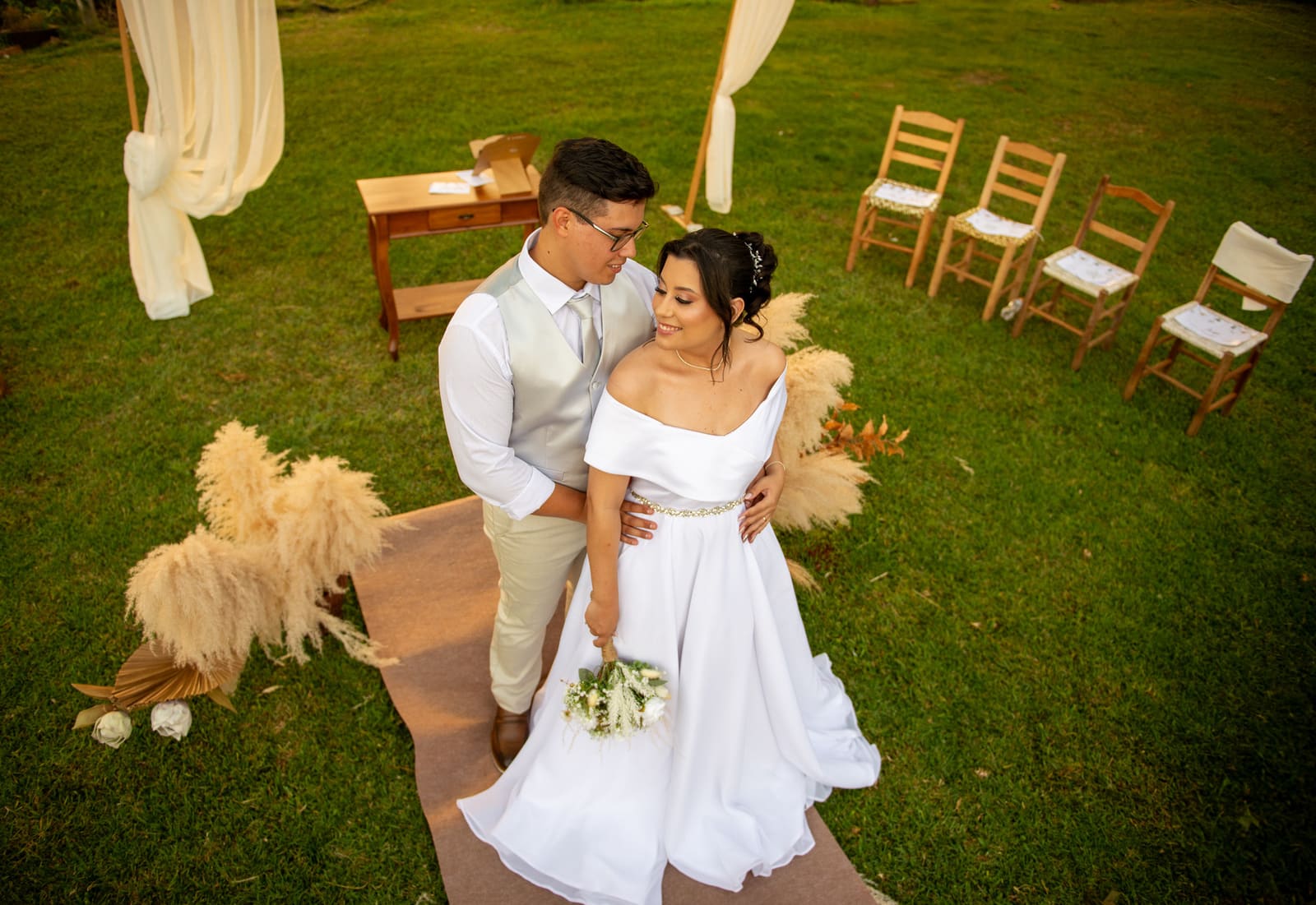 Djonatan e Jennifer, fotografia de casamento em Tapejara — fotografia 19